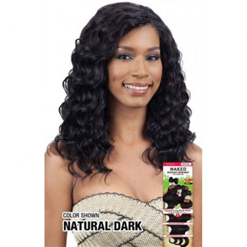 SAGA NAKED BRAZILIAN VIRGIN REMY 100% HUMAN HAIR Natural Long LOOSE DEEP 7PCS